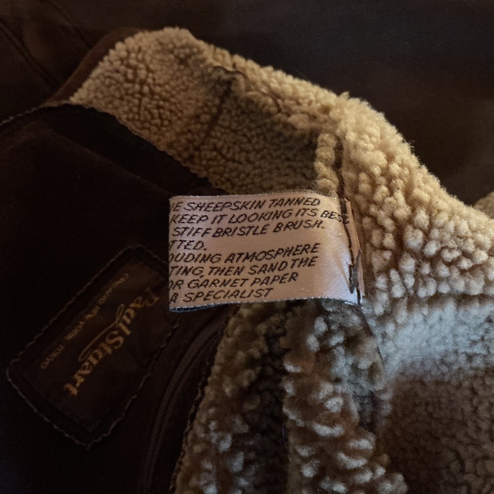 Vintage Genuine Sheepskin  Jacket - Picture 4 of 7